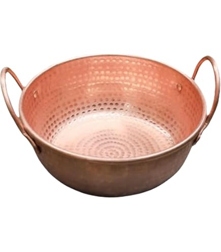 Amazon｜鍛金工房WESTSIDE33 京都の名工 寺地茂 作 銅 オーバル鍋 深型