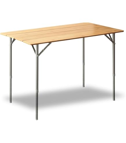 Amazon | チャムス (CHUMS) バンブーテーブル100 W100×D70×H70cm CH62