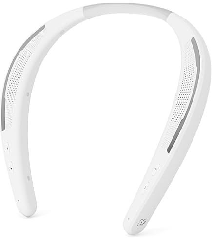 Amazon.co.jp: SHARP Bluetooth ウェアラブルネック スピーカー AQUOS