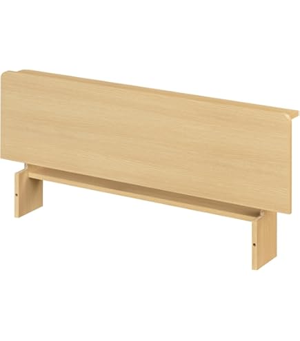 Amazon｜無印良品 木製ベッドフレーム用ヘッドボード ダブルサイズ 幅