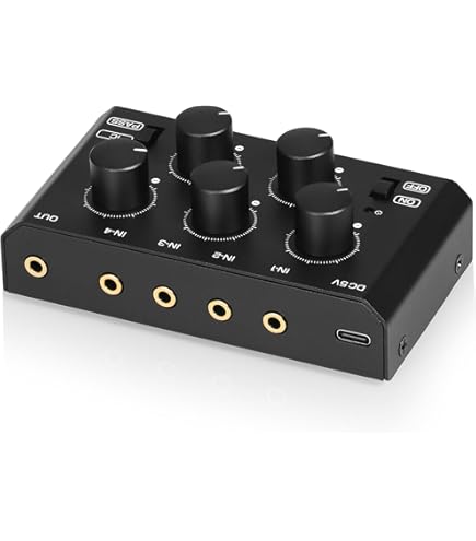 Amazon | Toa M-243 ステレオミキサー 6チャンネルオーディオラック