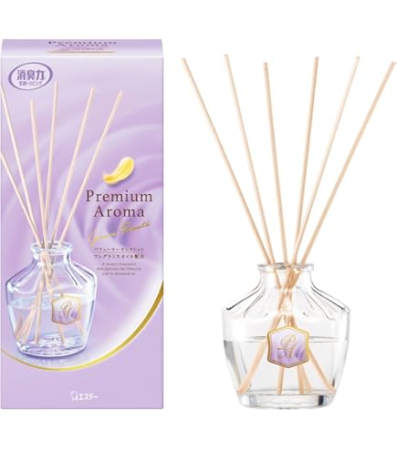 Amazon.co.jp: 消臭力 プレミアムアロマスティック 本体 リリー
