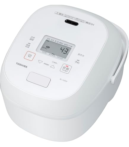 Amazon | 東芝 真空圧力IHジャー炊飯器（5.5合炊き） グランブラック