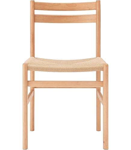 Amazon.co.jp: 無印良品 オーク材ペーパーコードアームチェア 幅53.5