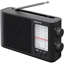 Amazon.co.jp: Sony ICF-506 Portable Radio, FM/AM/Wide FM, Battery