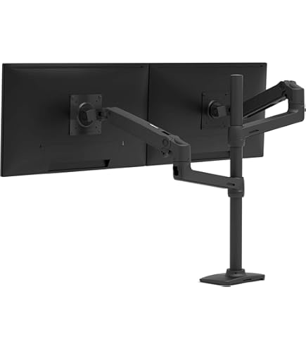 Amazon.co.jp: ナカキン モニターアーム 36～50mmまで PMA-3650-BK