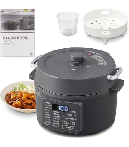 Amazon | ティファール ティファール コンパクト電気圧力鍋 ラクラ