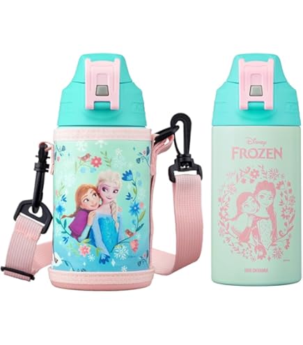 Amazon | しなこちゃん そこまで洗える3WAY キッズボトル 600ml 水筒