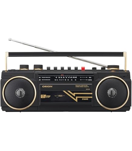 Amazon.co.jp: オーム電機 AudioComm ダブルラジカセ ステレオダブル