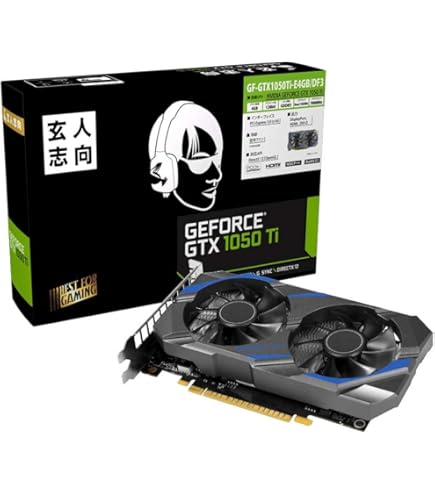 Amazon | 玄人志向 ビデオカードGEFORCE GTX 1050Ti搭載 GF-GTX1050Ti