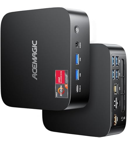 Amazon.co.jp: ミニPC Ryzen 7 5700U 16GB DDR4 512GB NVMe SSD, Mini