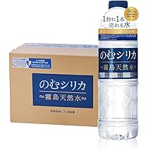 Amazon.co.jp: 友桝飲料 シリカ水 555ml ×24本 : 食品・飲料・お酒