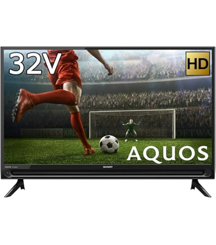 Amazon | SHARP 32V型 ハイビジョン 液晶テレビ レッド AQUOS LC-32DX3