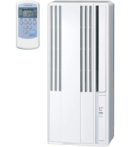 Amazon | コロナ：冷暖房窓用エアコン(シェルホワイト)/CWH-A1821-WS