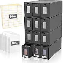 Amazon.co.jp: おもちゃの神様 3列ディスプレイ ストレージボックス