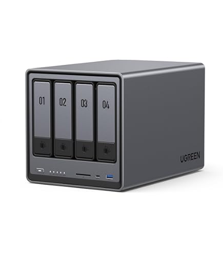 Amazon.co.jp: UGREEN NAS DXP6800 Pro 6ベイデスクトップNAS、Intel