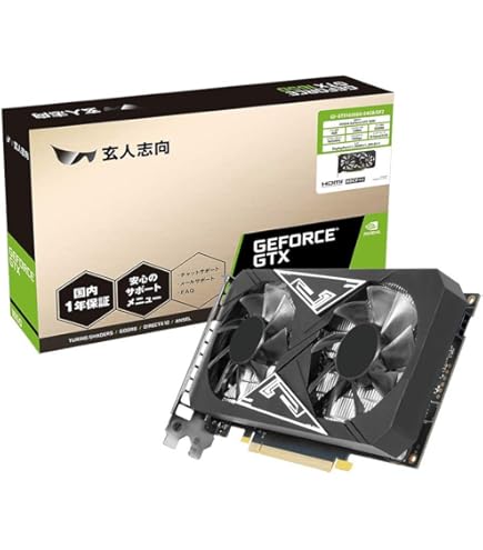 Amazon | ZOTAC GAMING GeForce GTX 1650 OC グラフィックスボード