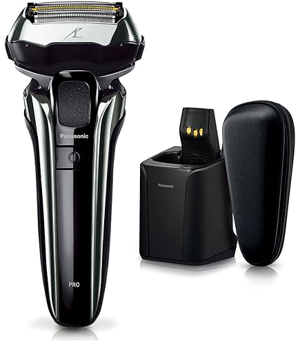 Amazon | パナソニック ラムダッシュPRO メンズシェーバー 5枚刃 洗浄