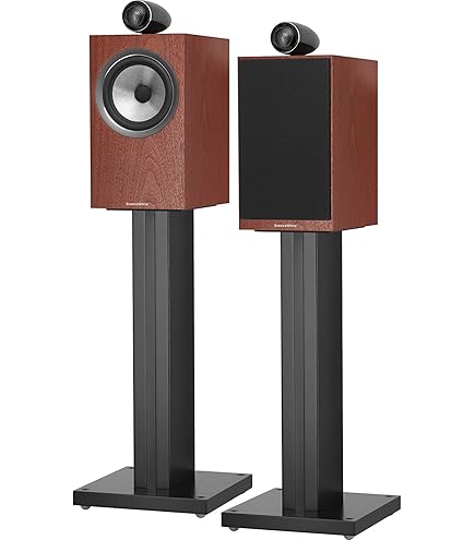 Amazon | B＆W 2ウェイ・ブックシェルフ型スピーカーローズナット(MR