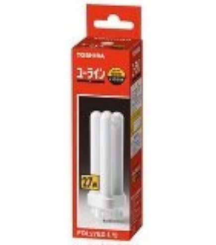 Amazon | 東芝 コンパクト形蛍光ランプ27形・昼白色TOSHIBA ユーライン