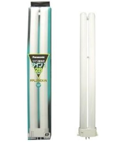 Amazon | パナソニック ツイン蛍光灯 28W形 ナチュラル色 2本ブリッジ