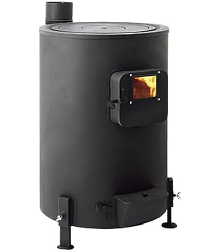 Amazon | ホンマ製作所 鋳物ダルマ型薪ストーブ DM-700TX | 薪暖炉・薪