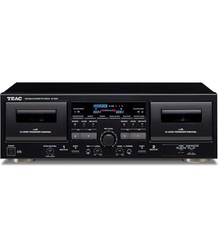 Amazon.co.jp: TASCAM 202MKVII ダブルカセットデッキ : 家電＆カメラ