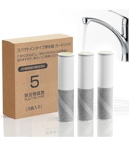 Amazon | クリナップ アルカリイオン整水器・浄水器 交換用