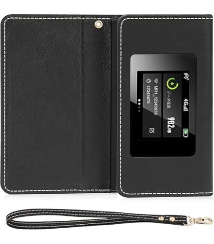 Amazon.co.jp: docomo Wi-Fi STATION SH-52B 黒 約74（H）×約108（W