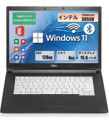 Amazon.co.jp: FUJITSU 富士通 LIFEBOOK A561/D Core i5 4GB 250GB DVD