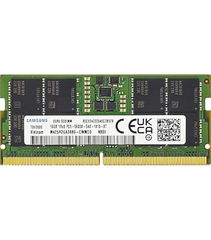 Amazon.co.jp: Samsung M323R2GA3BB0-CQK 16GB DDR5-4800 PC5-38400