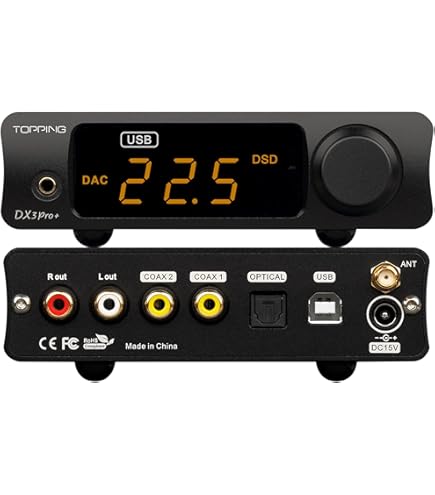 Amazon.co.jp: TOPPING D10s DAC Mini USB DAC Hi-Res ES9038Q2M