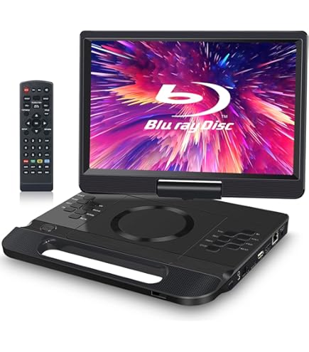 Amazon | アグレクション SU-10FPB 10インチ ポータブルブルーレイ