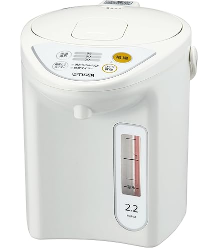 Amazon.co.jp: 象印 電気ポット 1.0L CH-CE10-WG ホワイトグレー