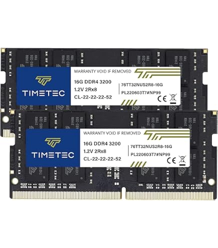 Amazon | Timetec Hynix IC 32GB キット (2x16GB) DDR4 2666MHz PC4