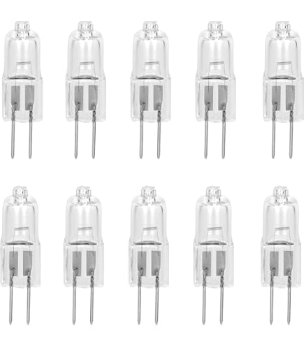 Amazon | パナソニック 10個セット ミニハロゲン電球 12V GY6.35