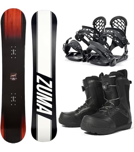 Amazon | DIVISION メンズ スノーボード3点セット 152サイズ スノボー+