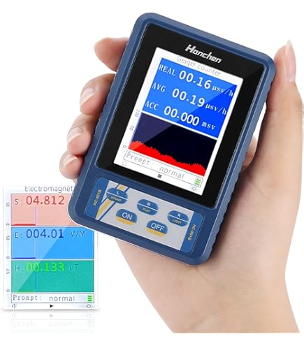 Amazon | ガイガーカウンター 放射線測定器 放射能空間線量計 携帯用