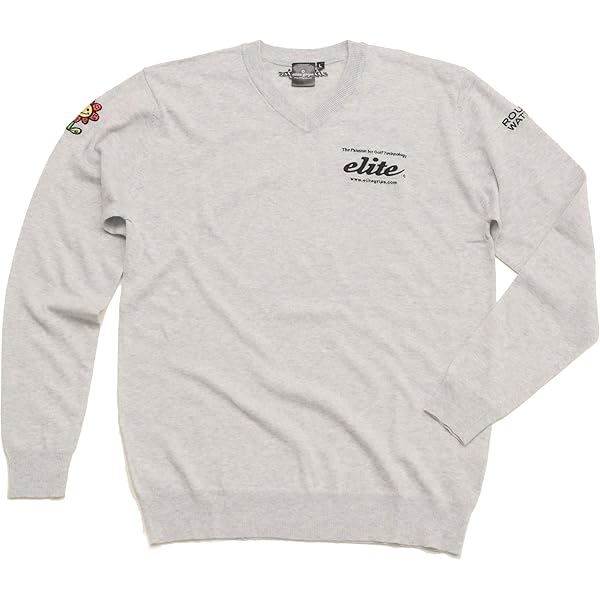 Amazon | [エリートグリップ] クルーネックセーター ゴルフウェア