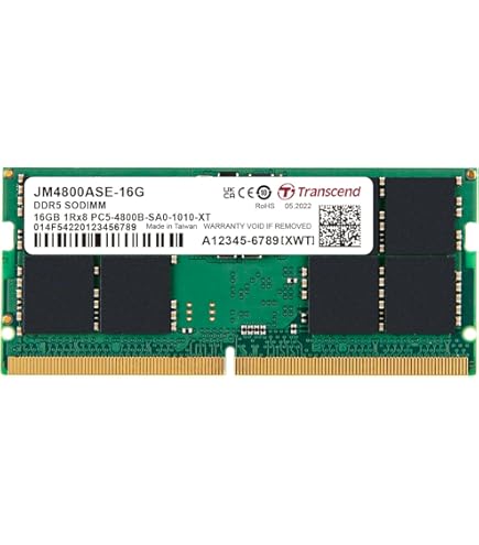 Amazon.co.jp: Samsung 16GB (2x8GB) DDR5 4800MHz PC5-38400 CL40