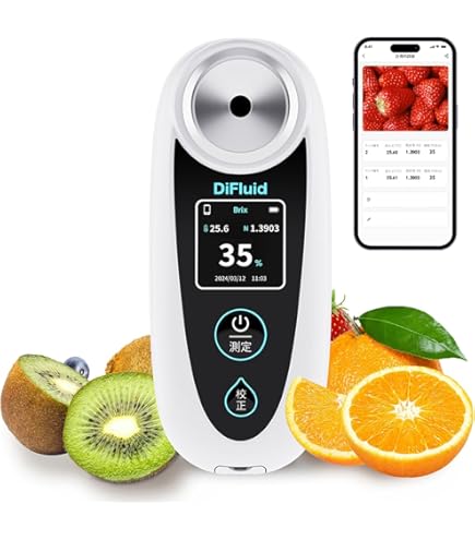 Amazon | アタゴ エチルアルコール濃度計 PET-109 /1-5557-01 | 糖度計