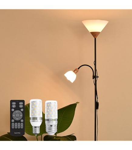 Amazon | フロアライト アンティーク おしゃれ 3灯 フロアスタンド