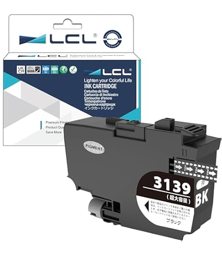 Amazon.co.jp: LCL Brother用 ブラザー用 LC3139-4PK LC3139 顔料 互換
