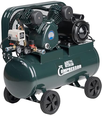 Amazon | KAZ エアーコンプレッサー 39.5ℓ 2シリンダー型 100V仕様 SP