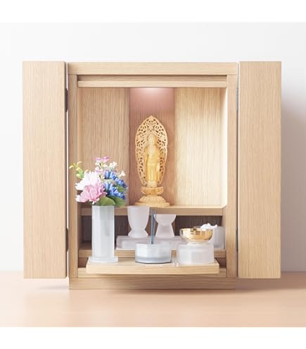 Amazon.co.jp: 久和屋 てもと仏壇 ミニ仏壇 : ホーム＆キッチン