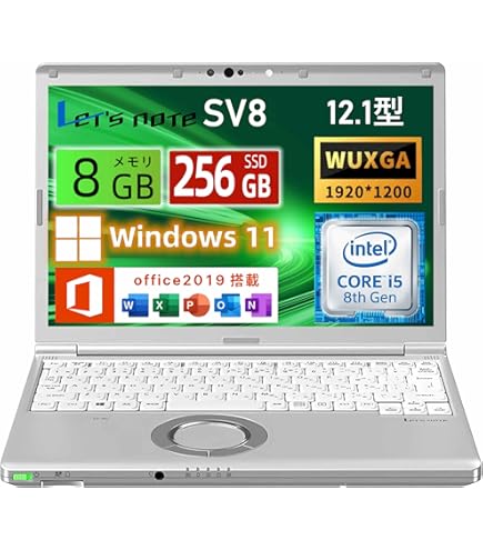 Amazon.co.jp: CF-FV1 Let`s note Windows11Pro/Corei5-1145G7/メモリ