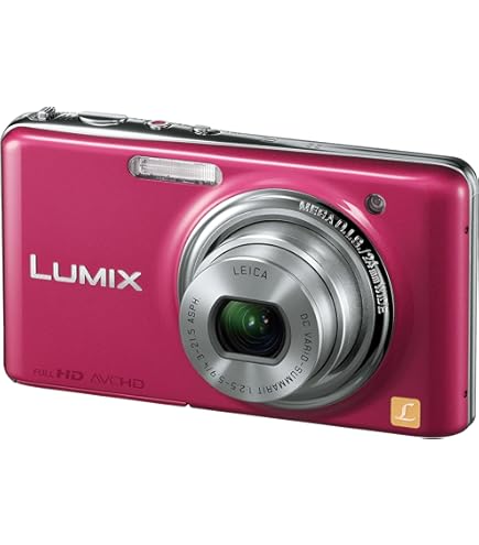 Amazon.co.jp: パナソニック デジタルカメラ LUMIX FH5 ピンクゴールド