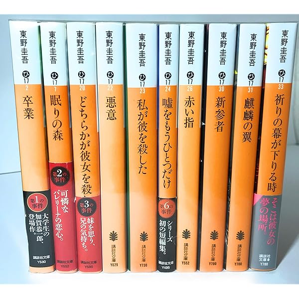 Amazon.co.jp: 東野圭吾 文庫セット (文庫古書セット) : 本
