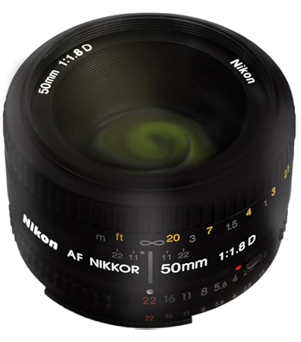 Amazon.com : Nikon AF FX NIKKOR 50mm F/1.4D DSLR Lens with Auto