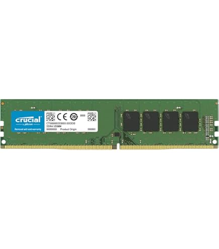 Crucial 16GB Single 2133MT/s DDR4 PC4-17000 Dual Ranked x8 ECC